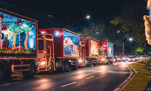 Volta Redonda recebe Caravana de Natal da Coca-Cola pela segunda vez